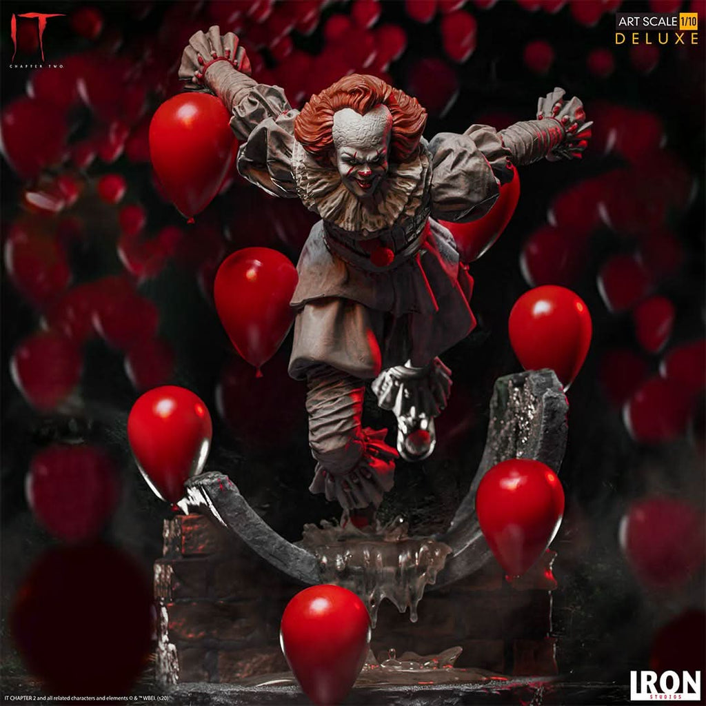 Pennywise Deluxe - It! - Art Scale 1/10 - Iron Studios