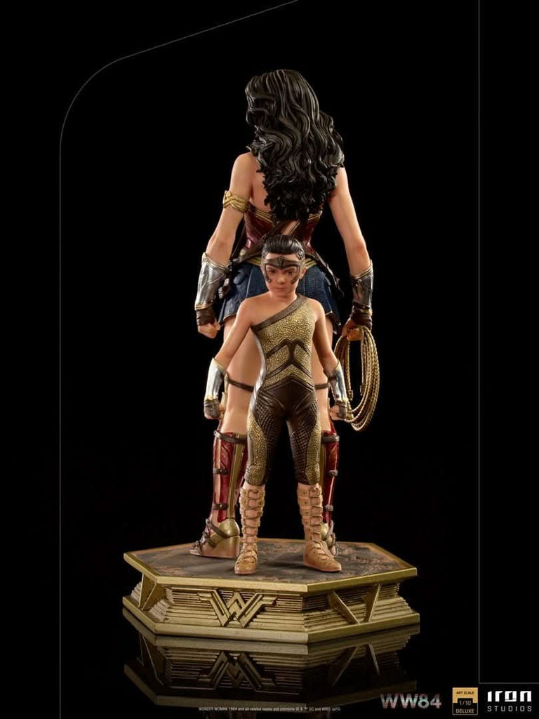 Wonder Woman and Young Diana - Wonder Woman 84 - Art Scale 1/10 - Iron Studios