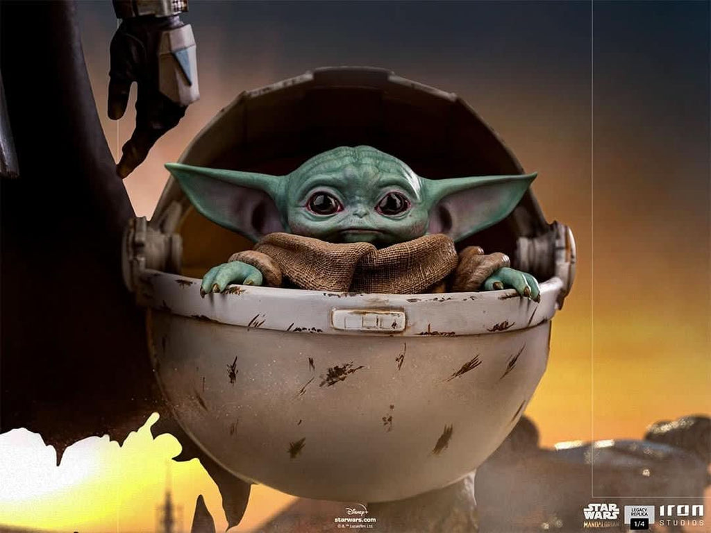 The Mandalorian and The Child - Star Wars: The Mandalorian - Legacy Replica 1/4 - Iron Studios