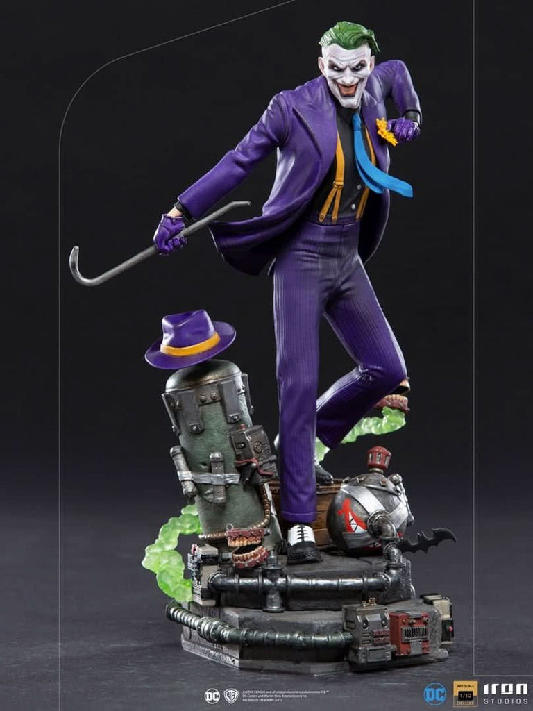 The Joker Deluxe - DC Comics - Art Scale 1/10 - Iron Studios
