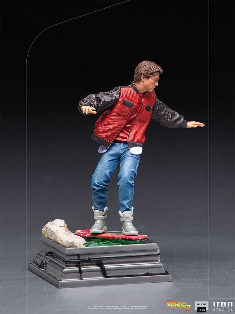 Marty Mcfly on Hoverboard - Back to the Future - Art Scale 1/10 - Iron Studios