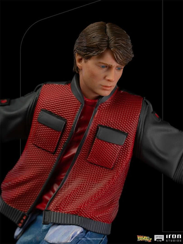 Marty Mcfly on Hoverboard - Back to the Future - Art Scale 1/10 - Iron Studios