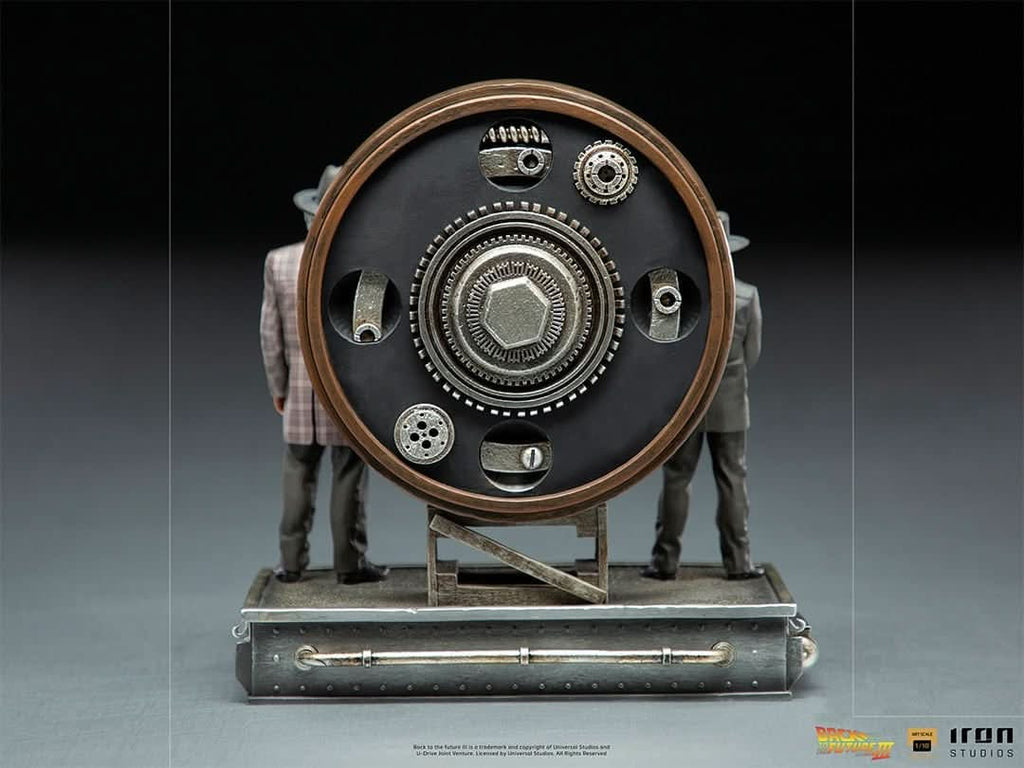 Marty and Doc at the Clock - Back to the Future - Art Scale 1/10 - Iron Studios