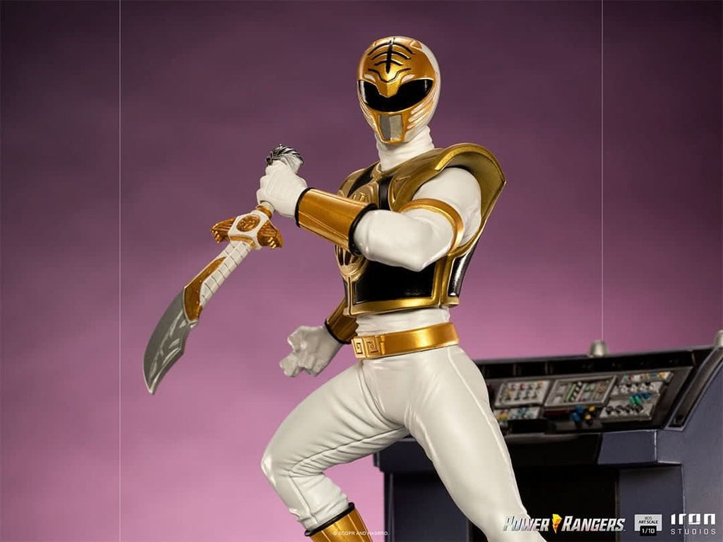 Statue White Ranger - Mighty Morphin Power Rangers - BDS Art Scale 1/10 - Iron Studios