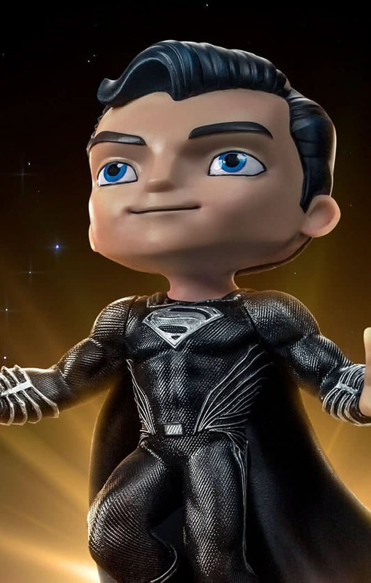 Superman Black Suit - Zack Snyder's Justice League - Minico - Iron Studios