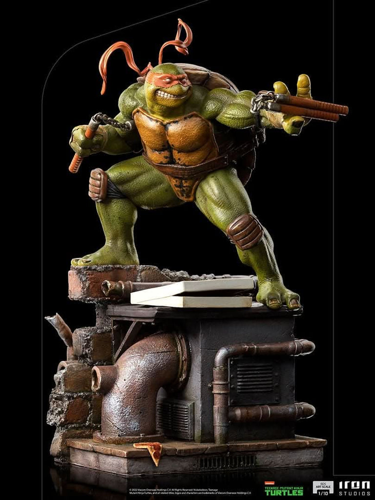 Statue Michelangelo - Teenage Mutant Ninja Turtles - BDS Art Scale 1/10 - Iron Studios