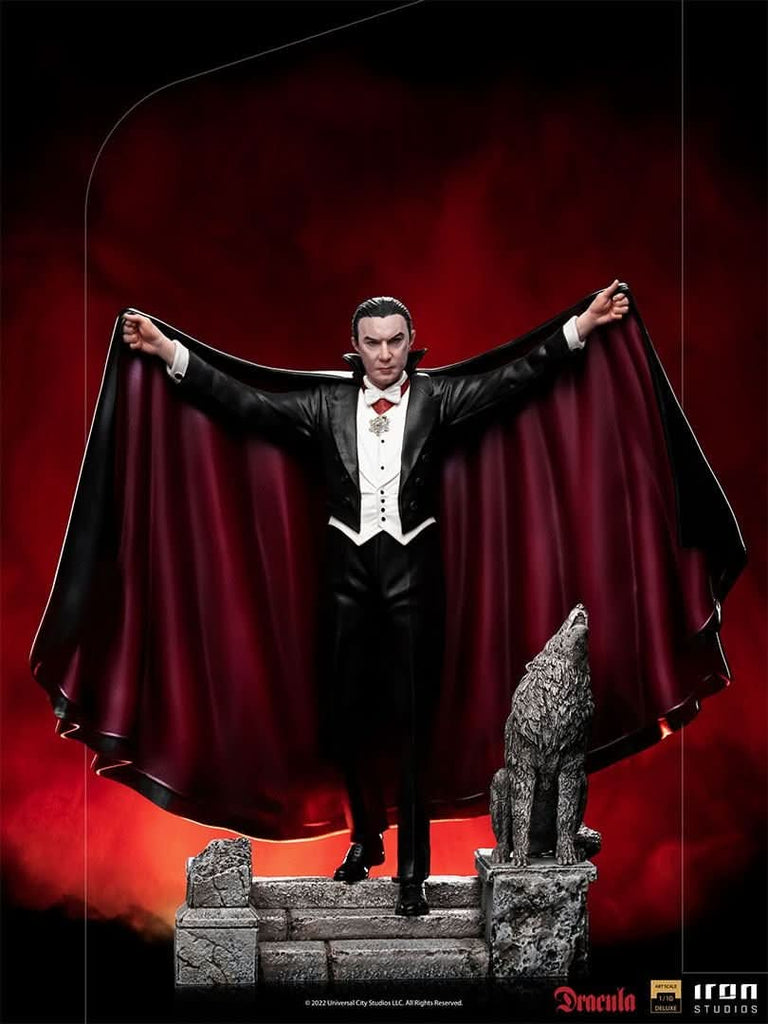 Statue Dracula Bela Lugosi Deluxe - Universal Monsters - Art Scale 1/10 - Iron Studios