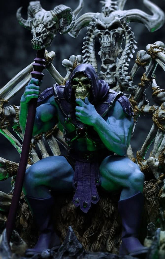Statue Skeletor on Throne - Masters of the Universe - Art Scale 1/10 - Iron Studios