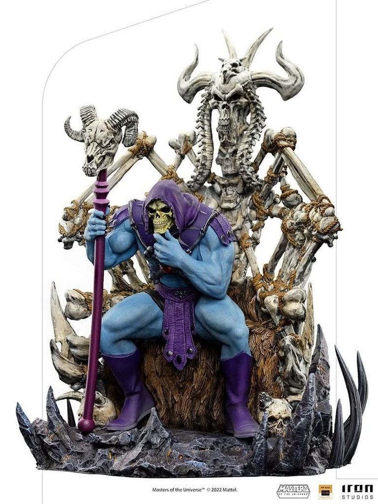 Statue Skeletor on Throne - Masters of the Universe - Art Scale 1/10 - Iron Studios
