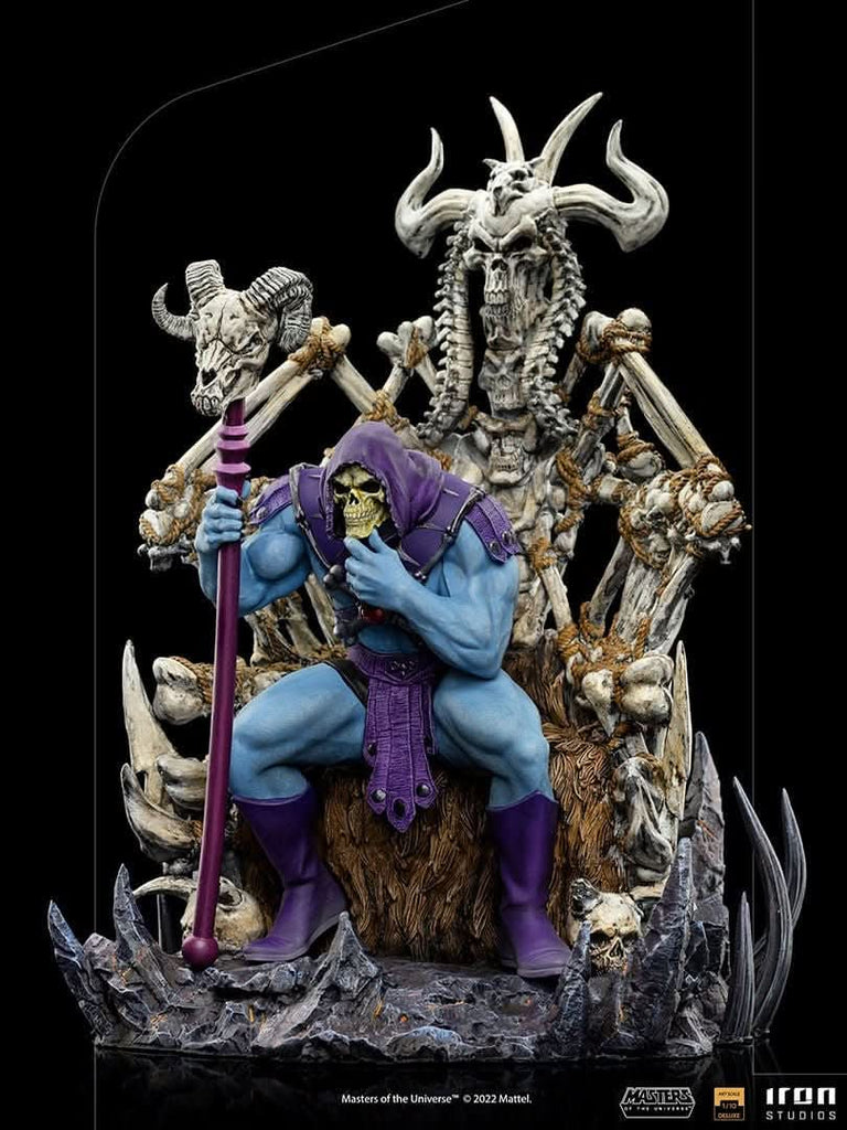 Statue Skeletor on Throne - Masters of the Universe - Art Scale 1/10 - Iron Studios