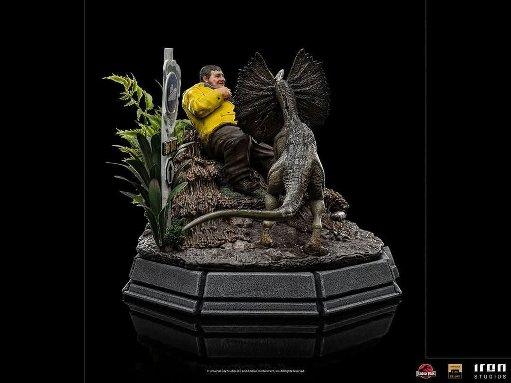 Dennis Nedry - Jurassic Park - Art Scale 1/10 - Iron Studios