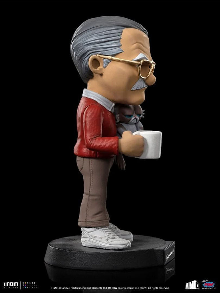 Stan Lee with Grumpy Cat - Pow - Minico - Iron Studios