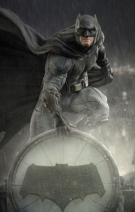 Batman on Batsignal - Zack Snyder's Justice League - Art Scale 1/10 - Iron Studios