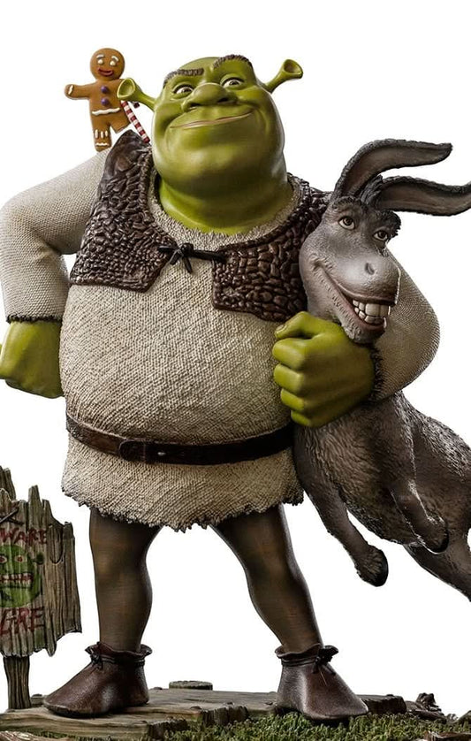Shrek, Donkey and The Gingerbread Man - Shrek - Art Scale 1/10 - Iron Studios