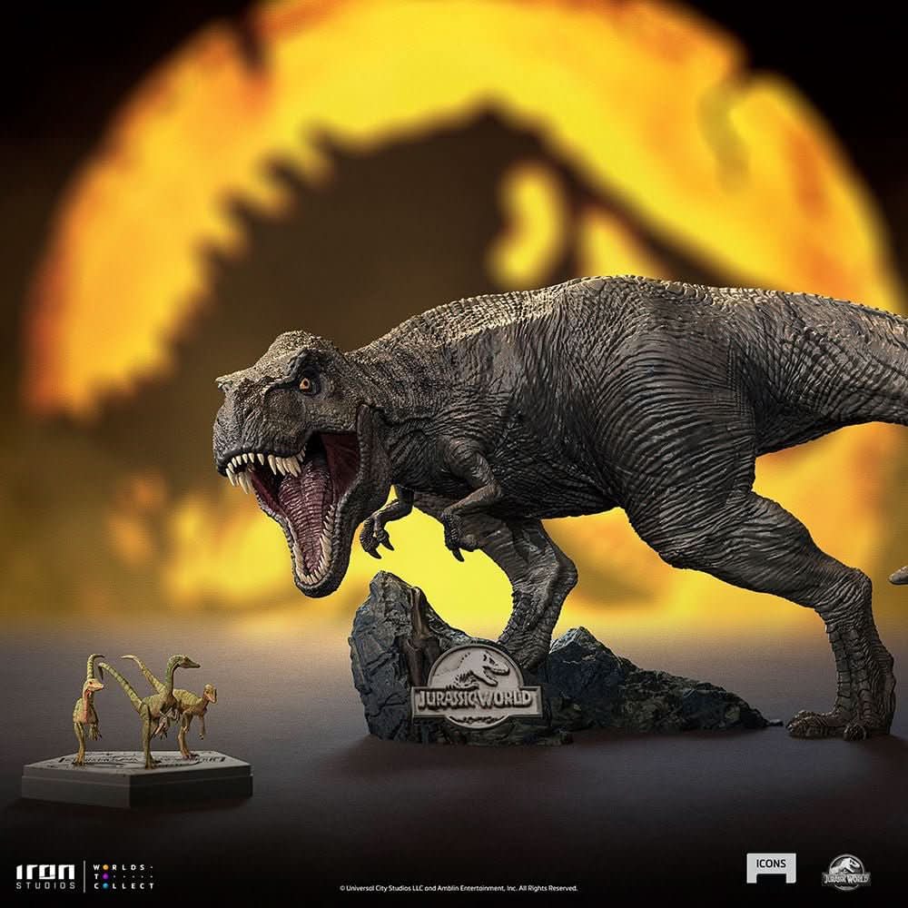 T-Rex - Jurassic World - Icons - Iron Studios