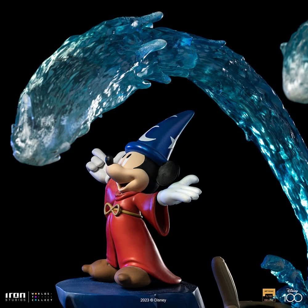 Mickey Deluxe - Disney 100th - Fantasia - Art Scale 1/10 - Iron Studios