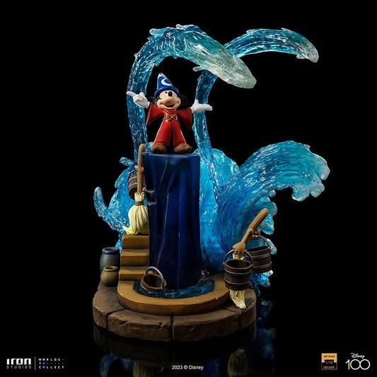 Mickey Deluxe - Disney 100th - Fantasia - Art Scale 1/10 - Iron Studios
