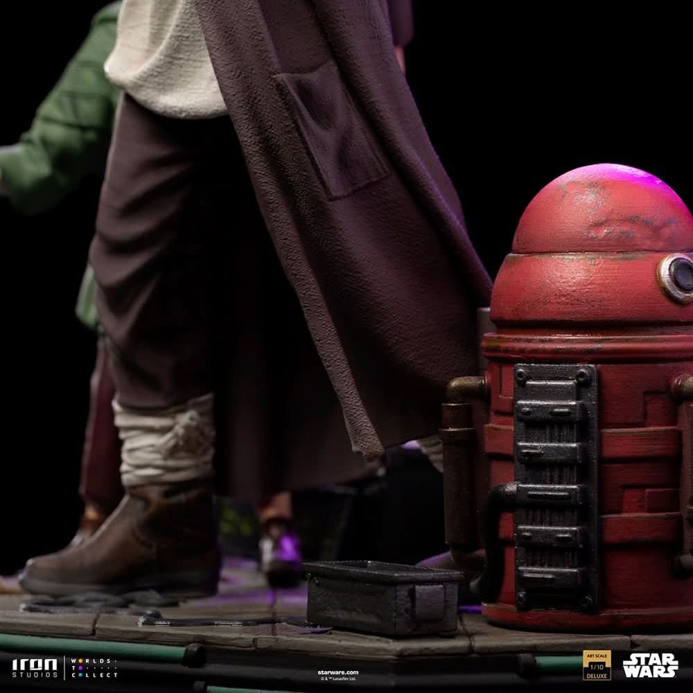 Statue Obi-Wan and Young Leia - Star Wars: Obi-Wan Kenobi Series - Art Scale 1/10 - Iron Studios