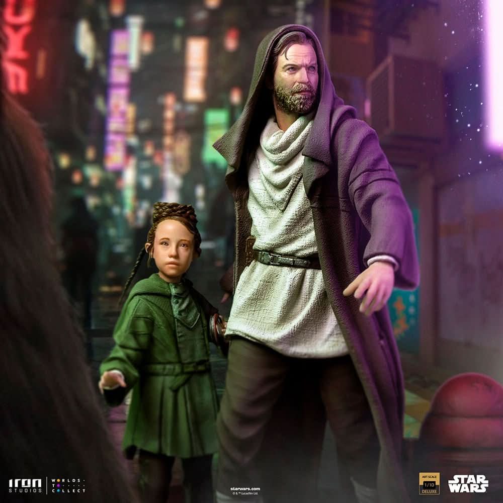 Statue Obi-Wan and Young Leia - Star Wars: Obi-Wan Kenobi Series - Art Scale 1/10 - Iron Studios