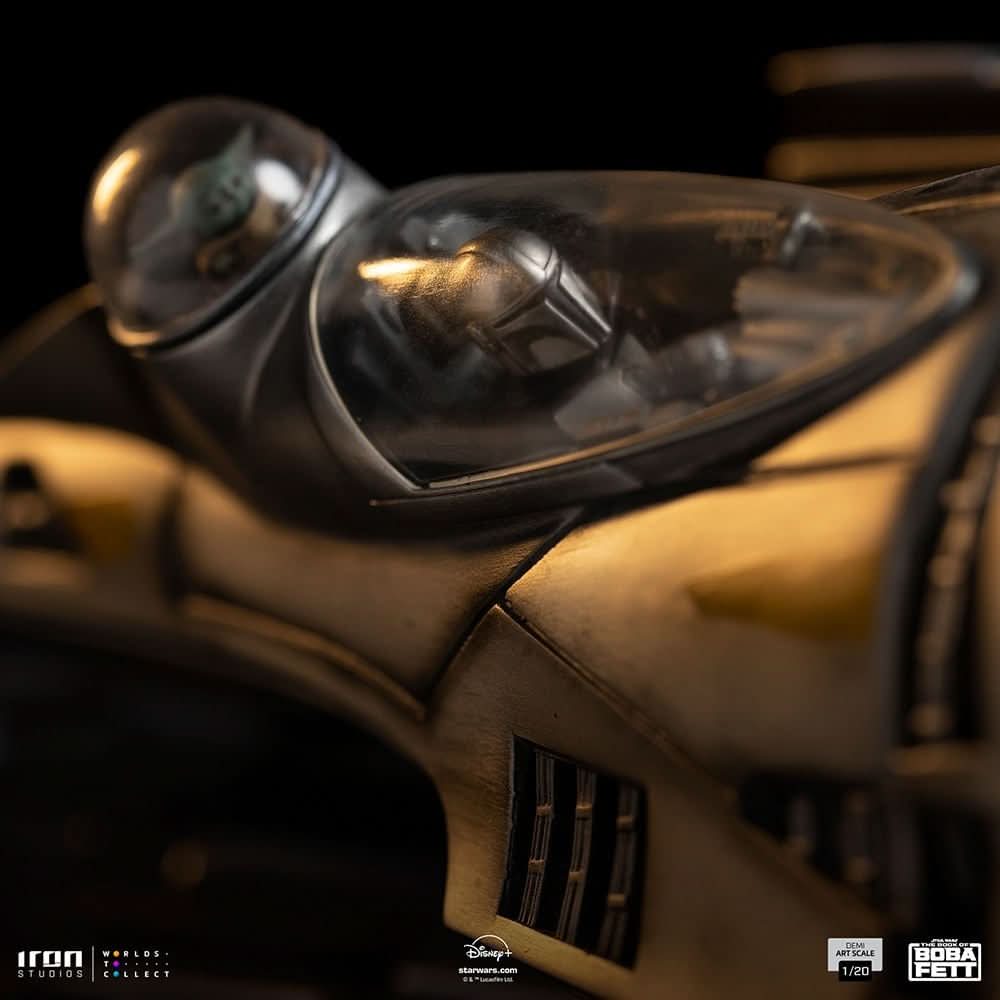 Statue Mando's N-1 Starfighter - Star Wars: The Book of Boba Fett - Demi Art Scale 1/20 - Iron Studios