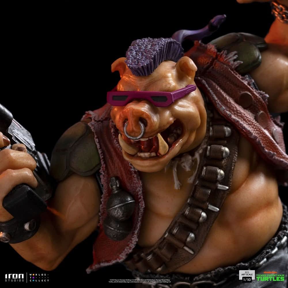 Bebop - Teenage Mutant Ninja Turtles - BDS Art Scale 1/10 - Iron Studios