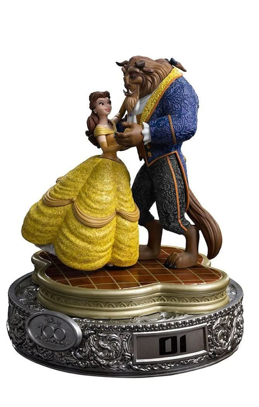 Statue Beauty and The Beast 100 Years Version - Disney 100th - Beauty and The Beast - Art Scale 1/10 - Iron Studios