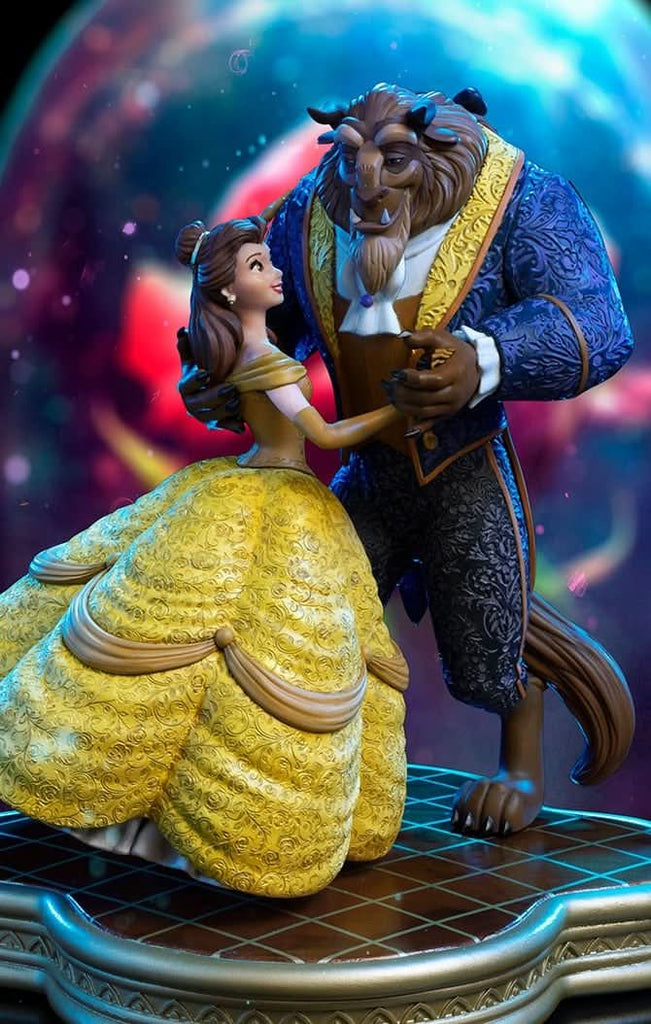 Statue Beauty and The Beast - Disney 100th - Beauty and The Beast - Art Scale 1/10 - Iron Studios