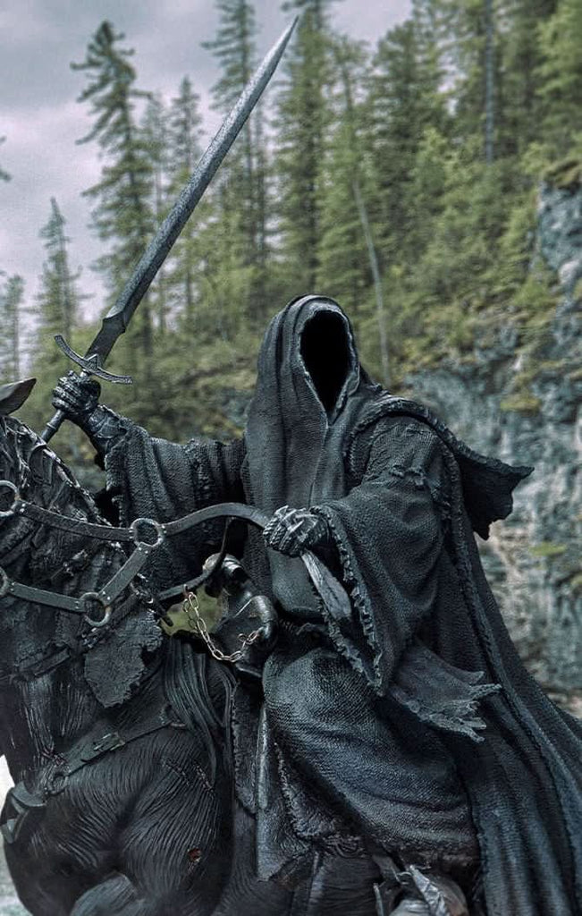 Statue Nazgul on Horse Deluxe - The Lord of the Rings - BDS Art Scale 1/10 - Iron Studios