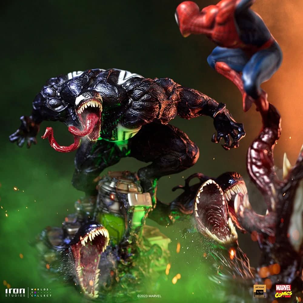 Venom Deluxe - Spider-Man vs Villains Diorama - BDS Art Scale 1/10 - Iron Studios
