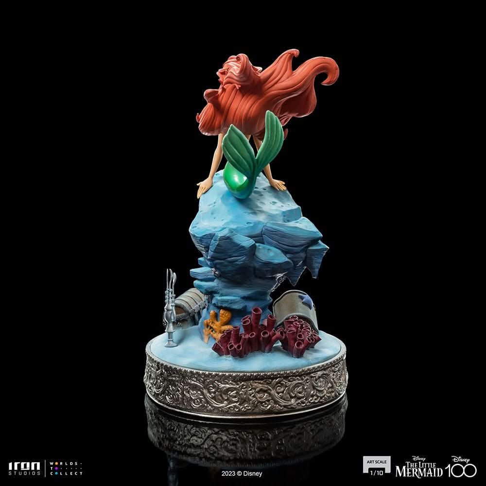 Statue Little Mermaid 100 Years Version - Disney 100th - Little Mermaid - Art Scale 1/10 - Iron Studios