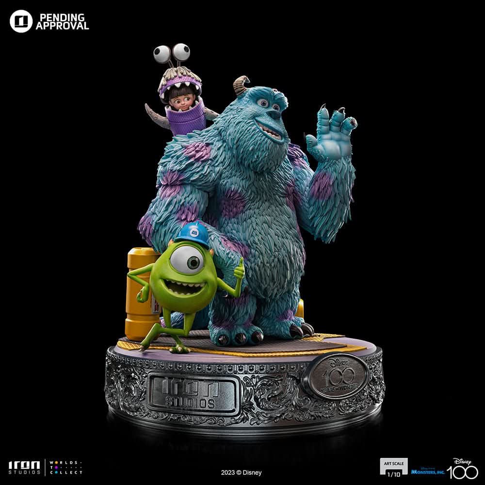 Monsters Inc. Diorama 100 Years Version - Disney 100th - Monsters Inc. - Art Scale 1/10 - Iron Studios