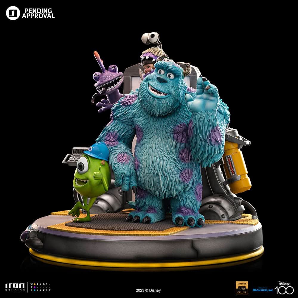Monsters Inc. Diorama Deluxe - Disney 100th - Monsters Inc. - Art Scale 1/10 - Iron Studios