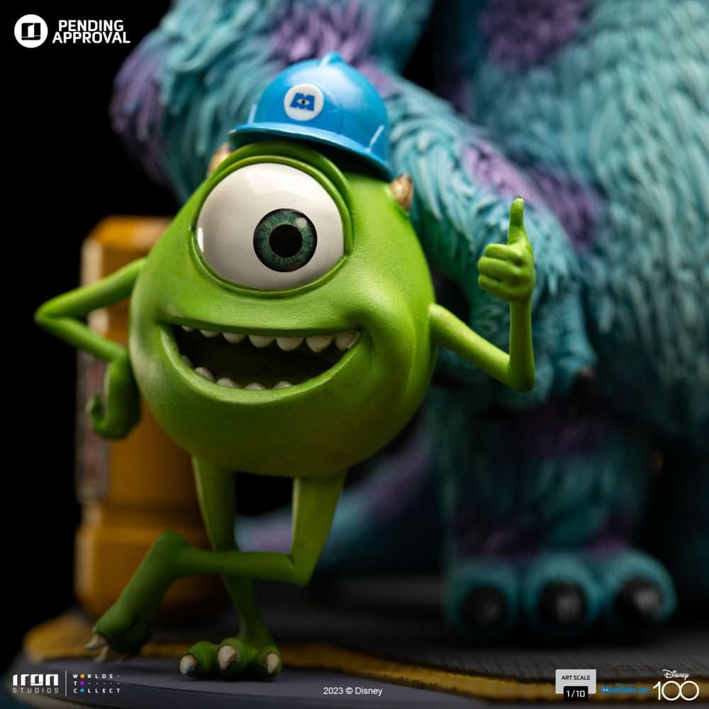 Statue Monsters Inc. Diorama - Disney 100th - Monsters Inc. - Art Scale 1/10 - Iron Studios