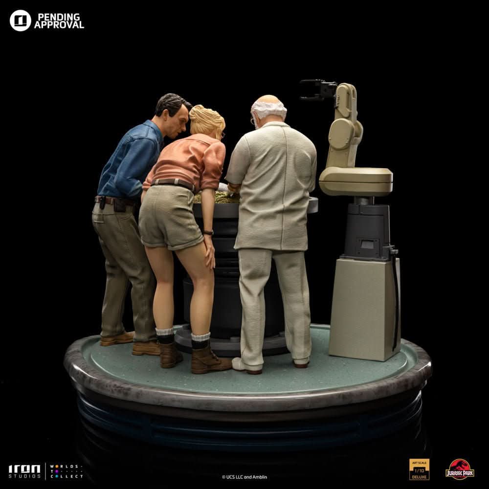 Dino Hatching Deluxe - Jurassic Park - Art Scale 1/10 - Iron Studios
