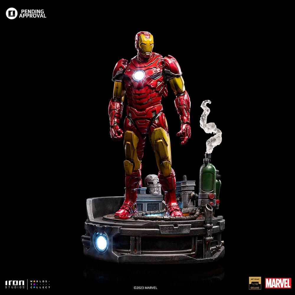 Statue Iron Man Unleashed - Marvel Comics - Art Scale 1/10 - Iron Studios