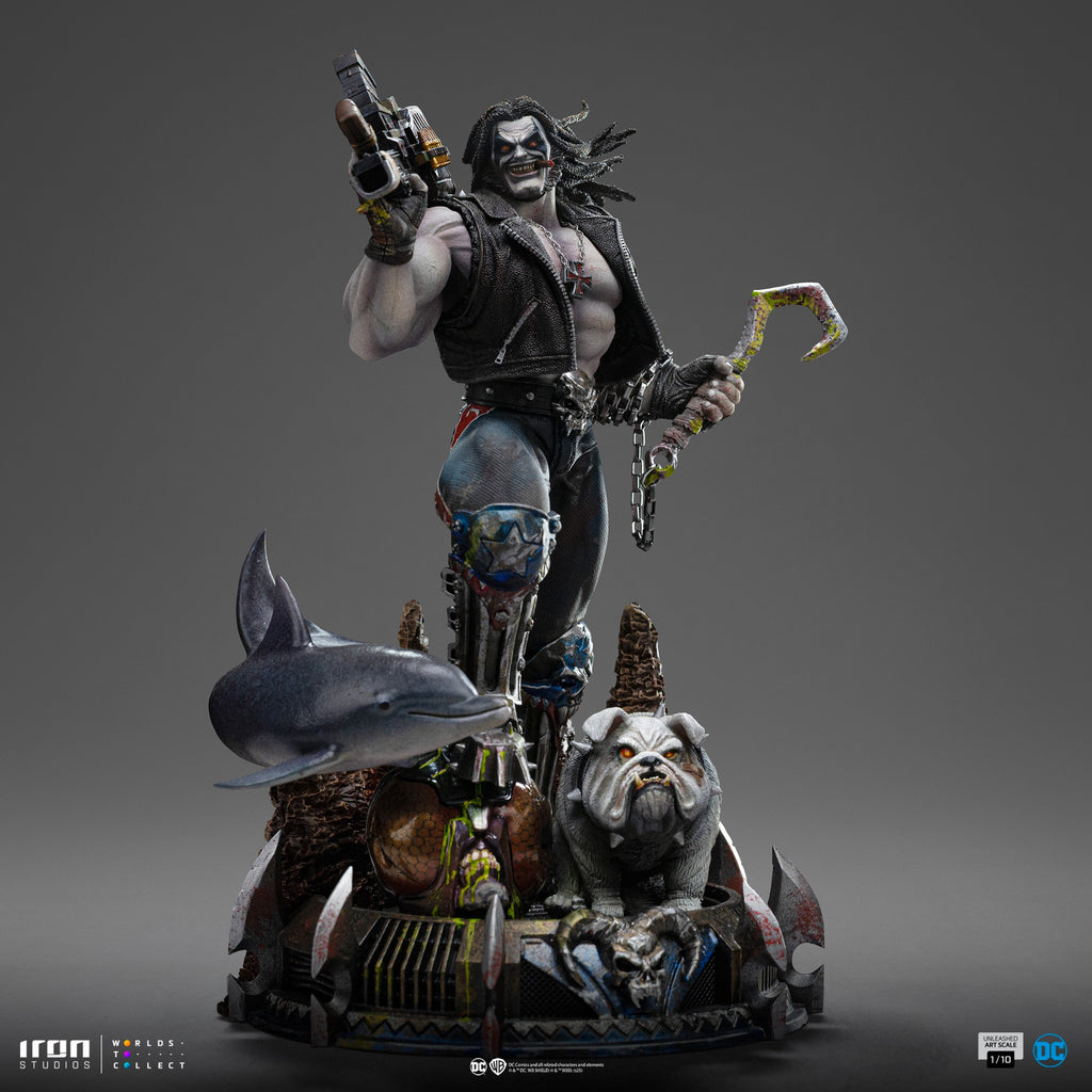 Pre-Order -  Statue Lobo Unleashed - DC Comics - Art Scale 1/10 - Iron Studios