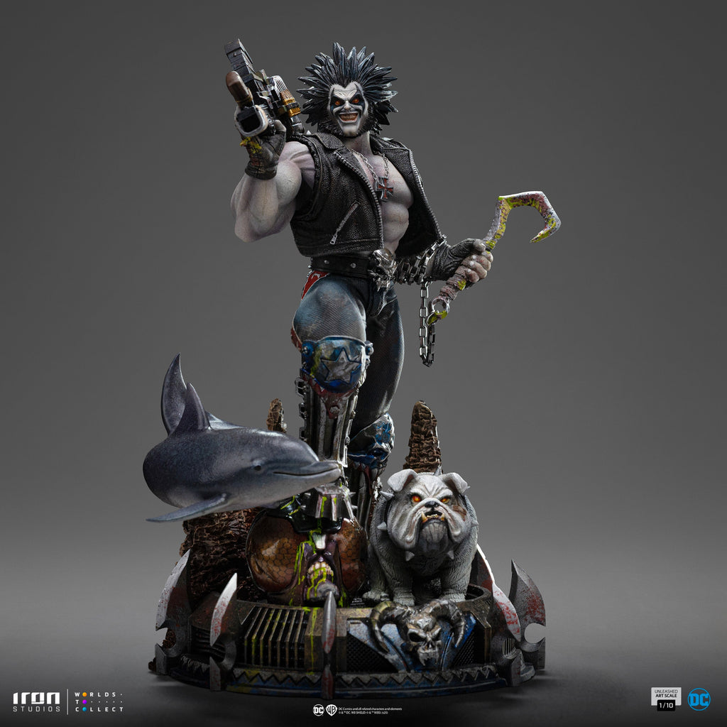 Pre-Order -  Statue Lobo Unleashed - DC Comics - Art Scale 1/10 - Iron Studios