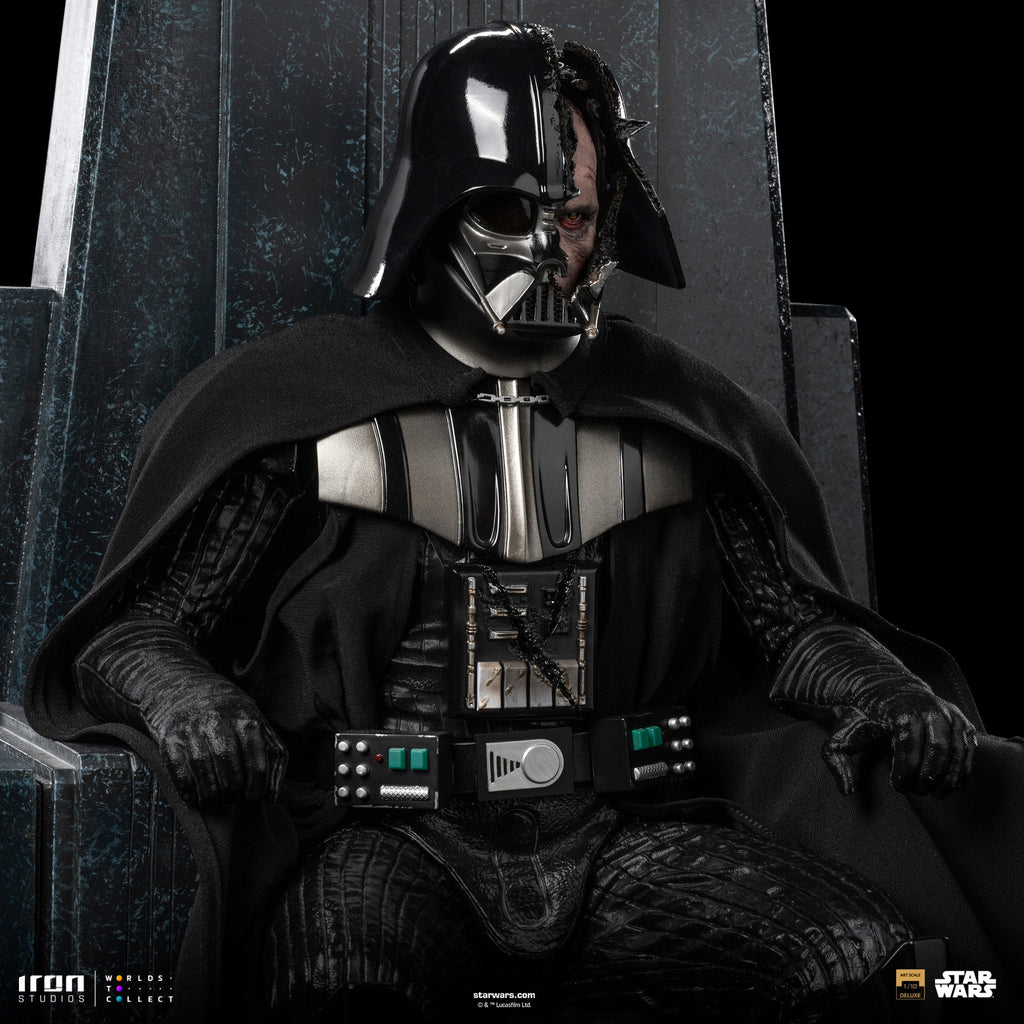 Statue Darth Vader on Throne - Star Wars: Obi-Wan Kenobi Series - Art Scale 1/10 - Iron Studios