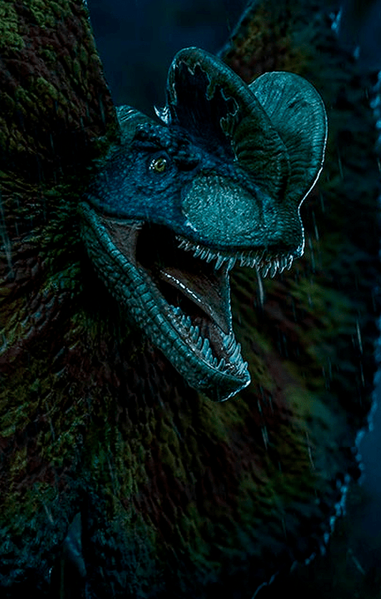 Dilophosaurus - Jurassic Park - Art Scale 1/10 - Iron Studios