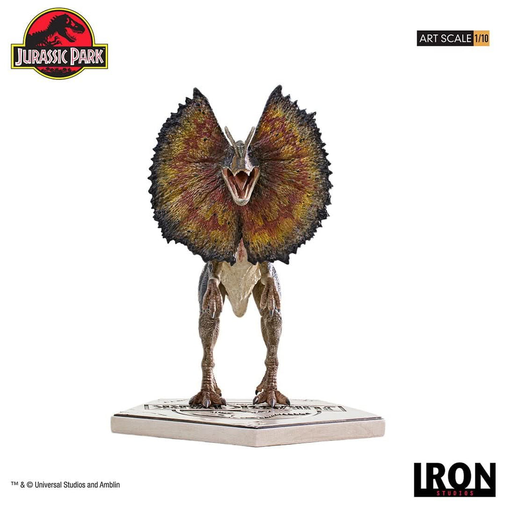 Dilophosaurus - Jurassic Park - Art Scale 1/10 - Iron Studios