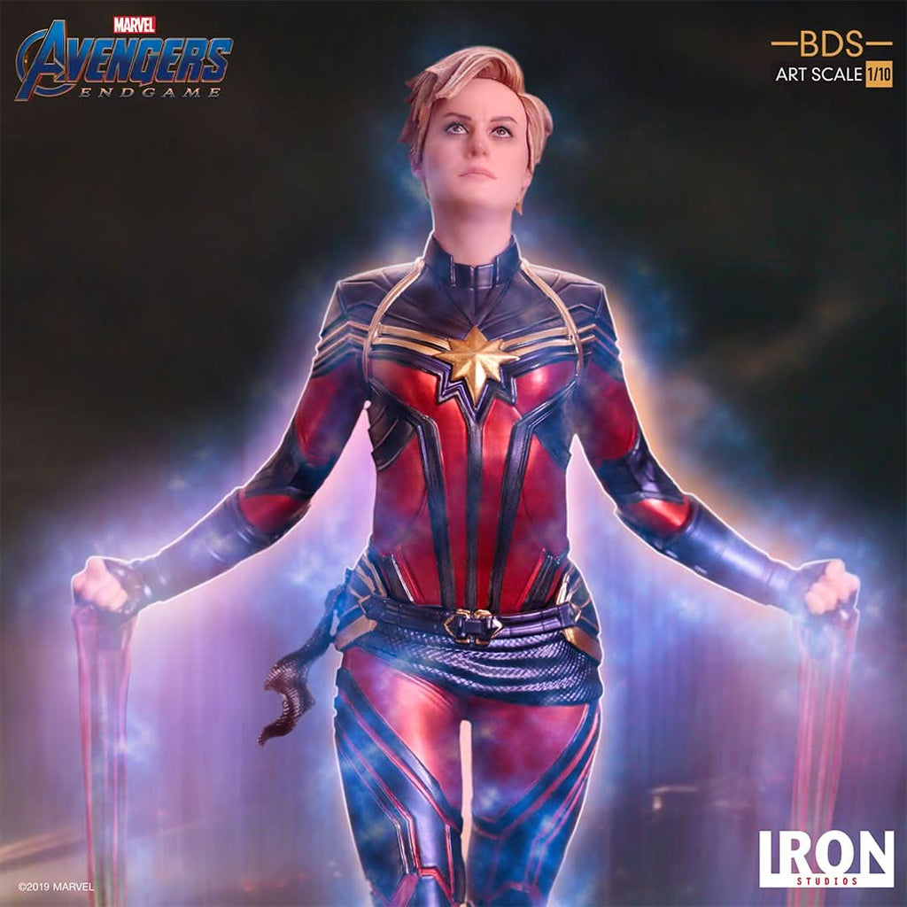 Captain Marvel - Avengers: Endgame - BDS Art Scale 1/10 - Iron Studios