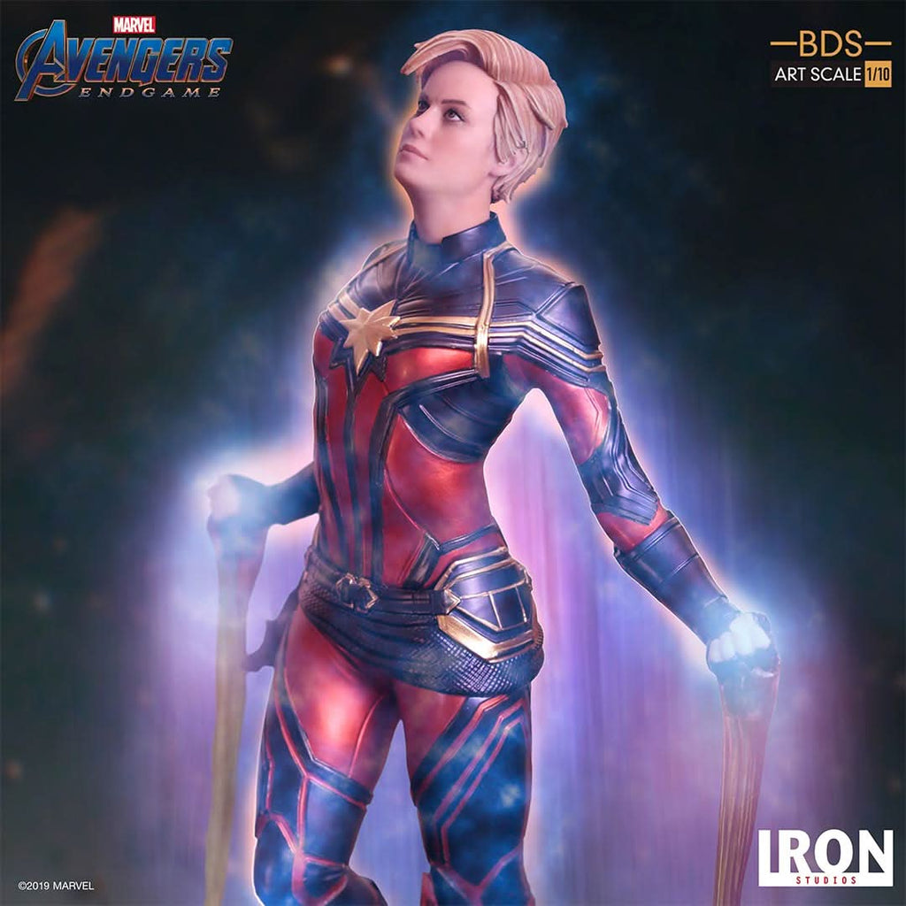 Captain Marvel - Avengers: Endgame - BDS Art Scale 1/10 - Iron Studios
