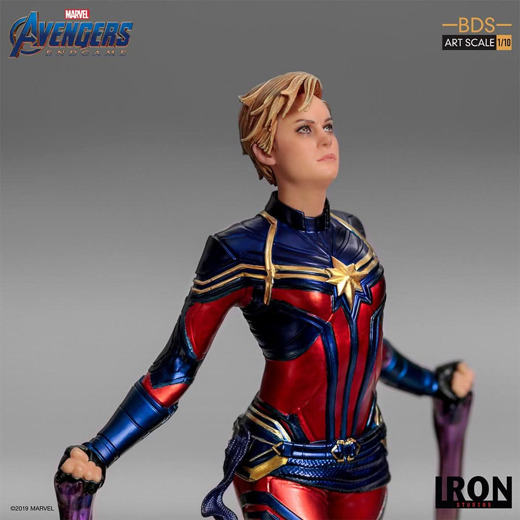 Captain Marvel - Avengers: Endgame - BDS Art Scale 1/10 - Iron Studios