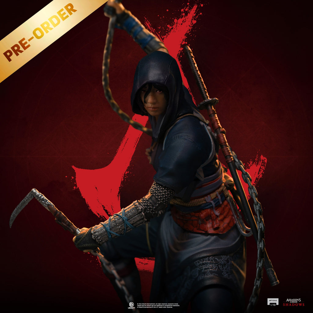 Pre-Order -  Statue Naoe - Assassin's Creed Shadows - Art Scale 1/10 - Iron Studios
