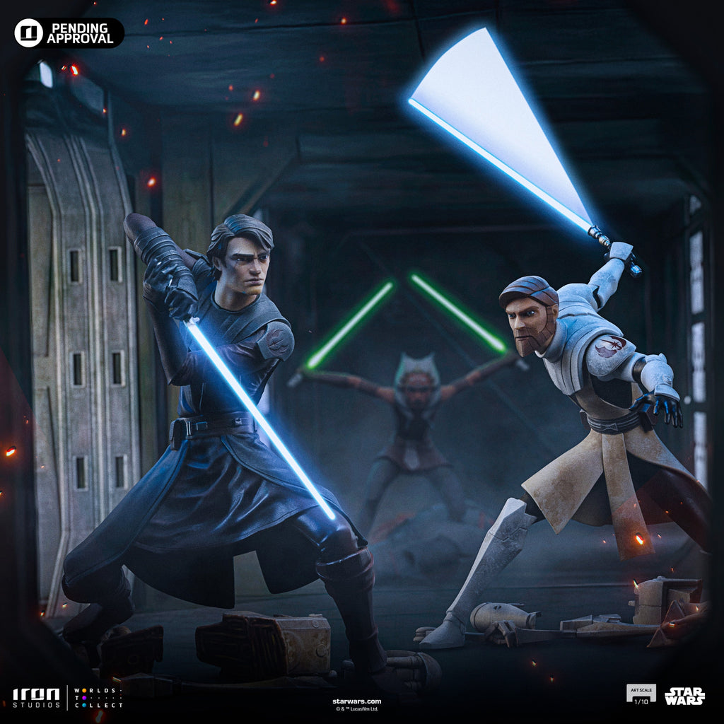 Statue Anakin Skywalker - Star Wars: Clone Wars - Art Scale 1/10 - Iron Studios