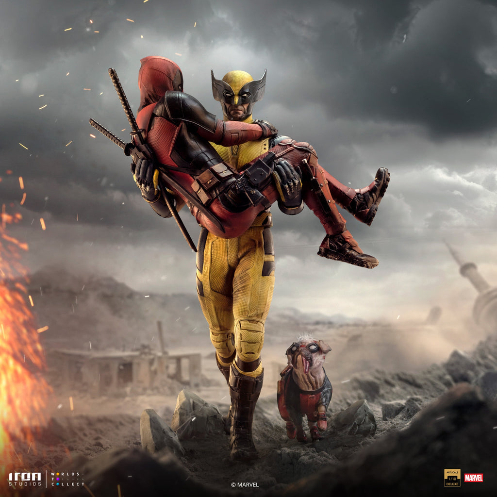 Statue Deadpool and Wolverine - Deadpool & Wolverine - Art Scale 1/10 - Iron Studios