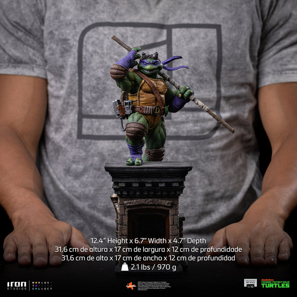Pre-Order - Statue Donatello Unleashed - Teenage Mutant Ninja Turtles - Art Scale 1/10 - Iron Studios