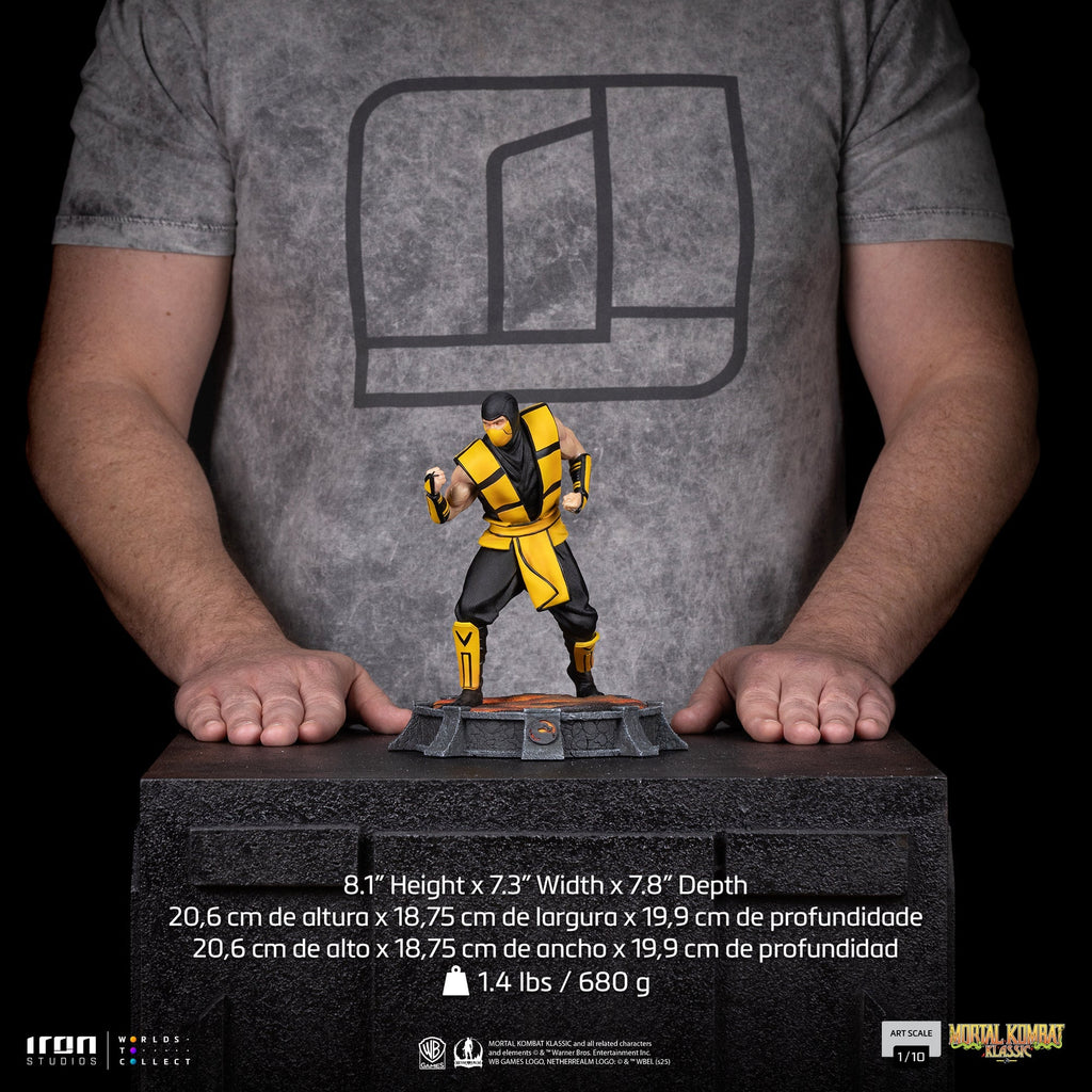 Pre-Order - Statue Scorpion (Variant) - Mortal Kombat - Art Scale 1/10 - Iron Studios
