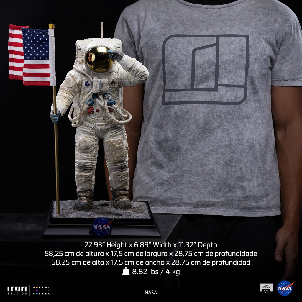 Statue Apollo 11 Astronaut - Nasa - Legacy Replica 1/4 - Iron Studios