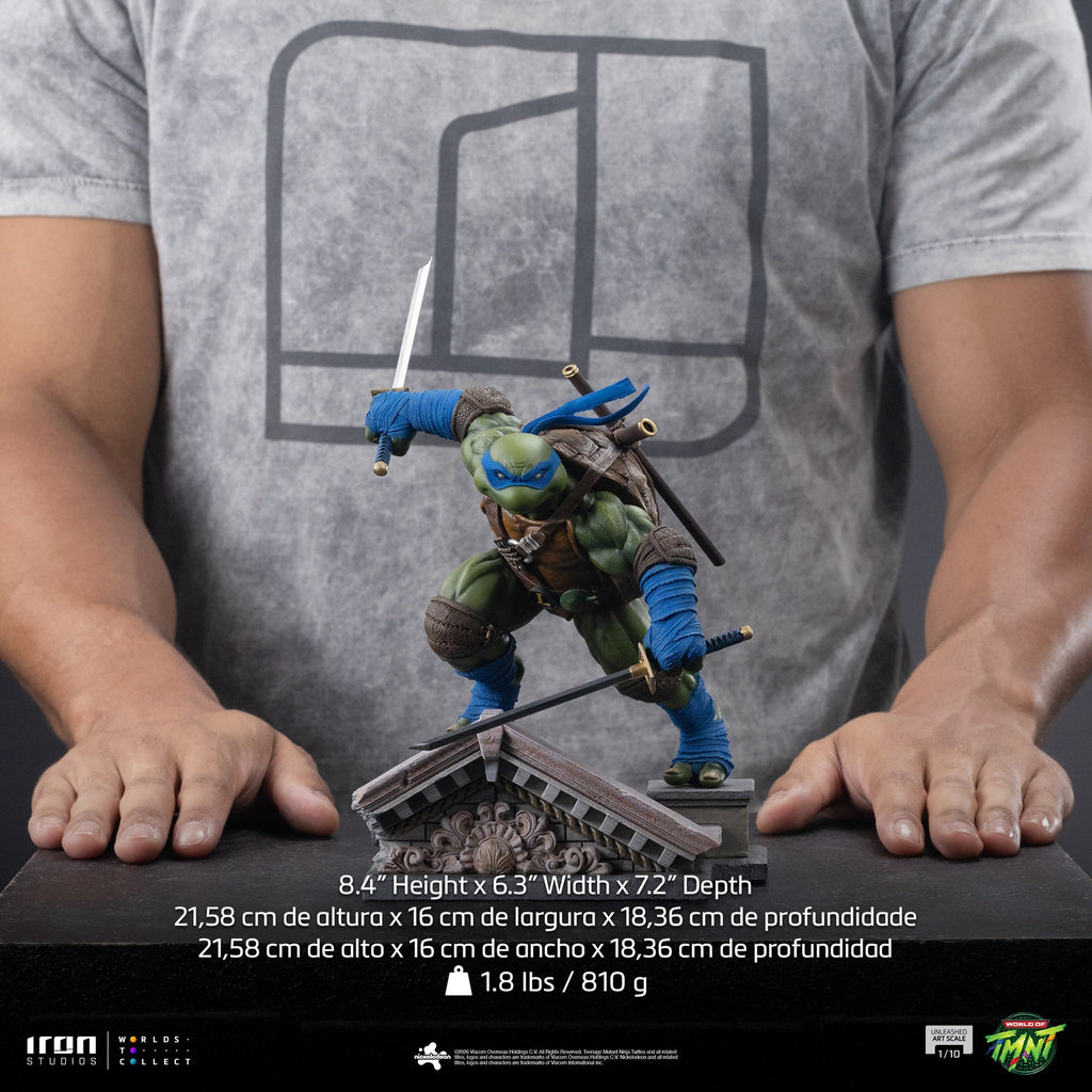 Pre-Order - Statue Leonardo Unleashed - Teenage Mutant Ninja Turtles - Art Scale 1/10 - Iron Studios